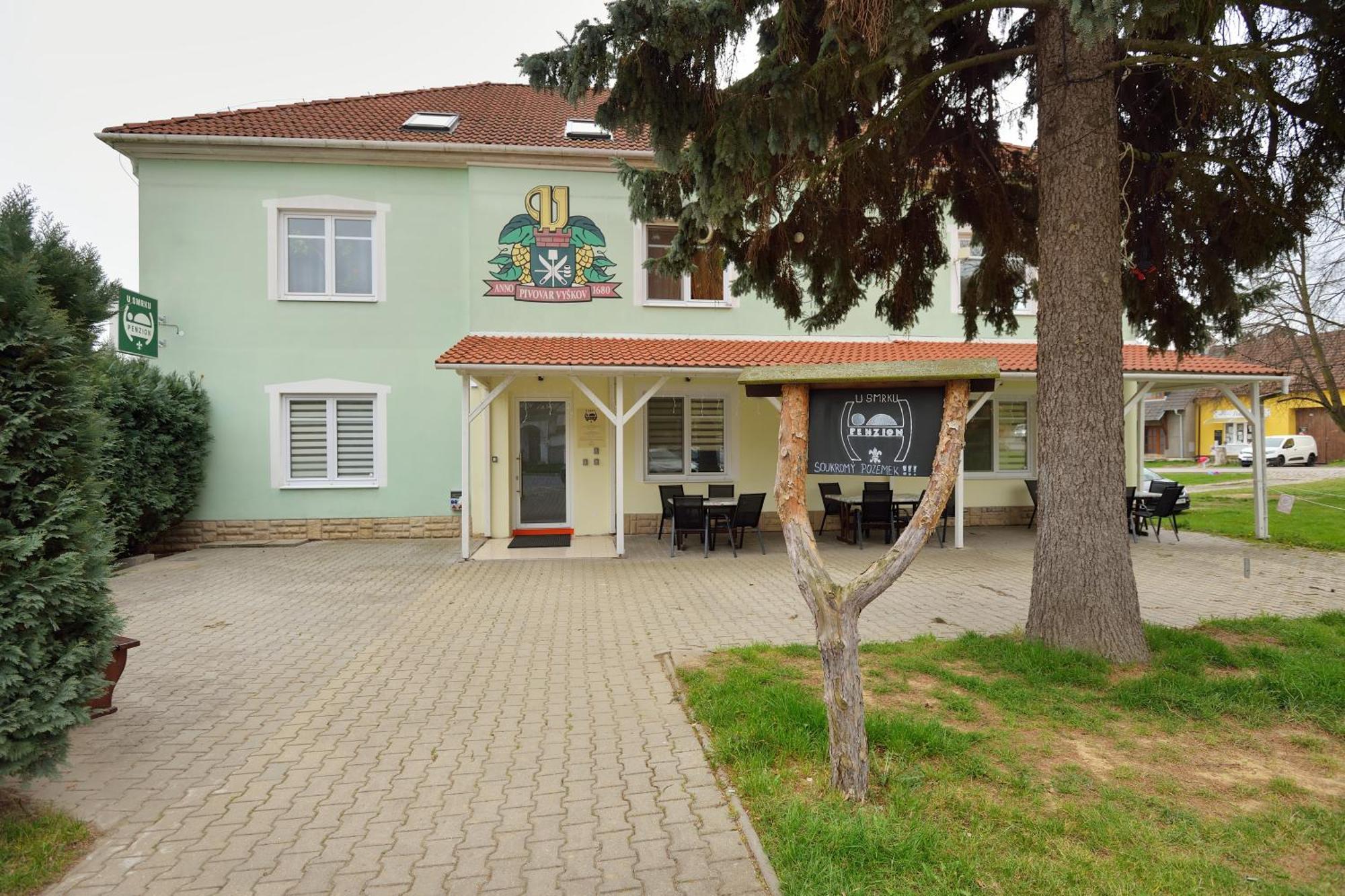 Penzion U Smrku Luleč Esterno foto